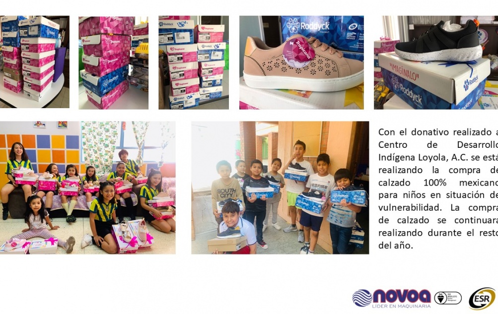 Donativo Centro de Desarrollo Indígena Loyola