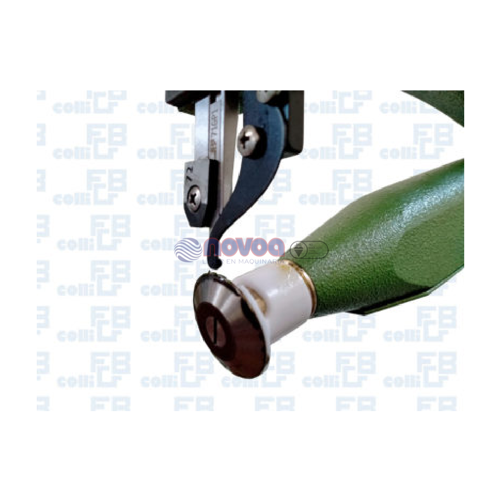 Colli Mod. GP1. Máquina de recortar suelas con columna.