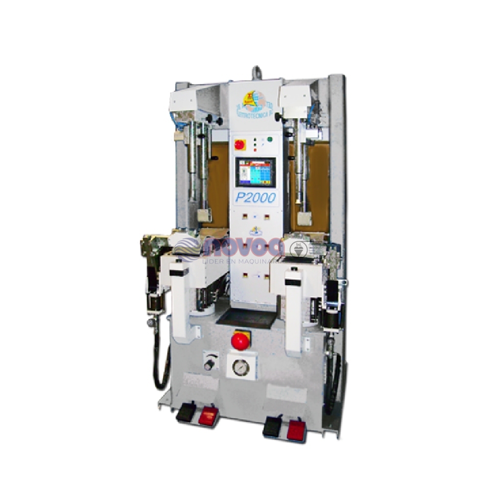 Elettrotecnica BC P2000. Prensa para pegar suelas.