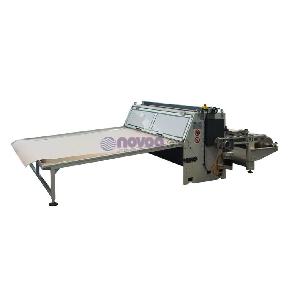 Máquina laminadora con sistema de doble corte.