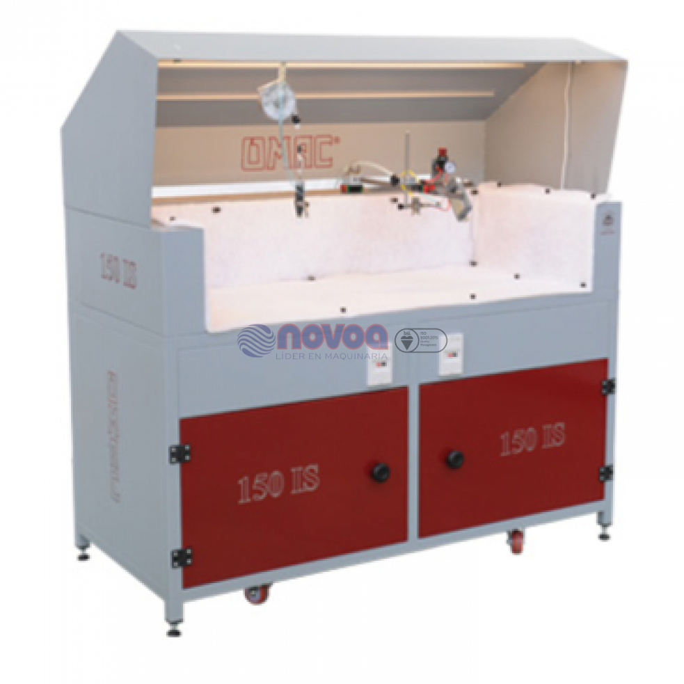 OMAC Mod. LT 200. Máquina automática para el pegamento y que acopla con PLC.