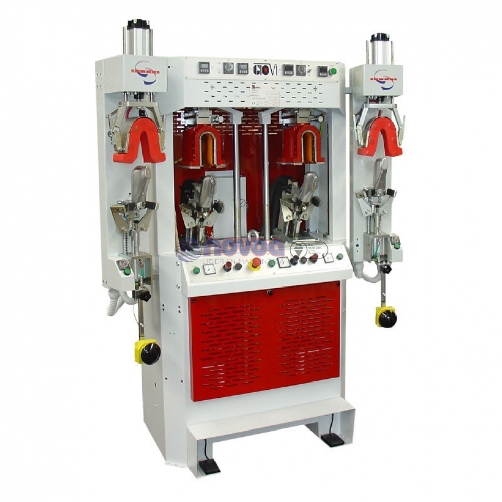  Sabal_3414_CF. Máquina de conformar talón cojín inflable.