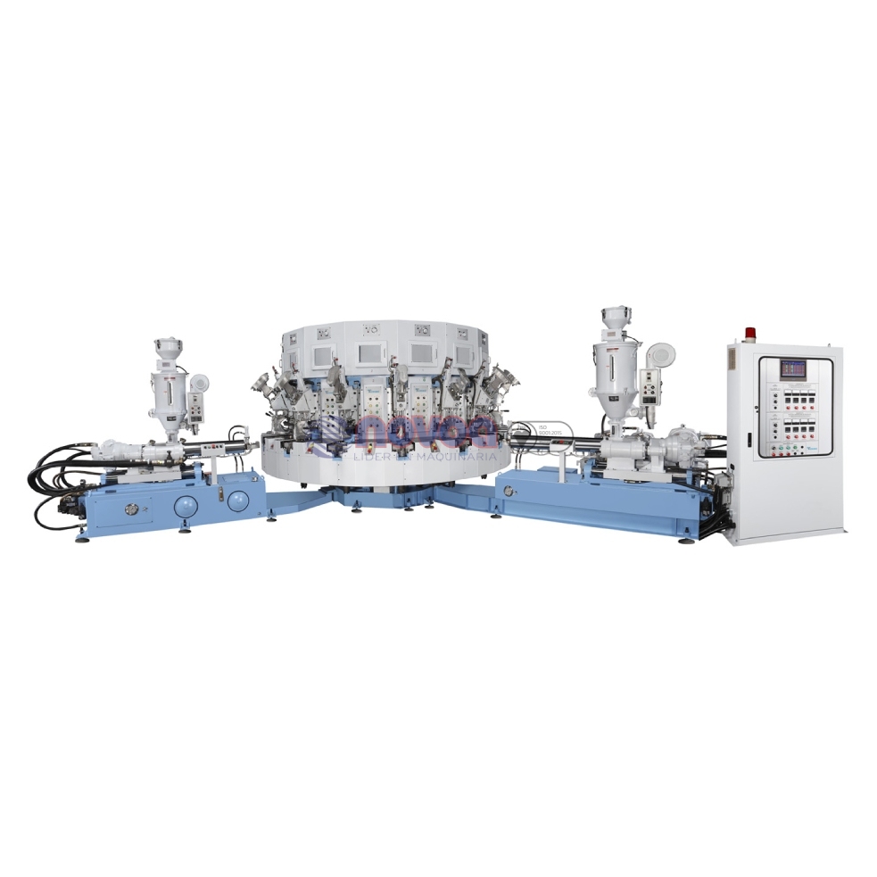 Tienkang TK-996 SERIES Máquina de inyección directa al corte de suela de PVC.